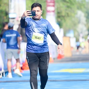 Race photo from BOGORUN 2026