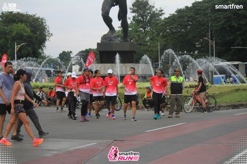 Race photo from Smartfren Run 2025 Vibes