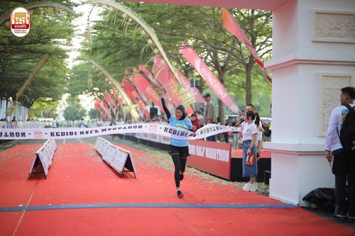 Race photo from Kediri Half Marathon 2024