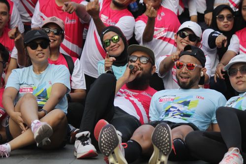 Race photo from Smartfren Run 2024 Vibes