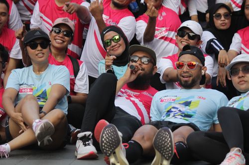 Race photo from Smartfren Run 2024 Vibes