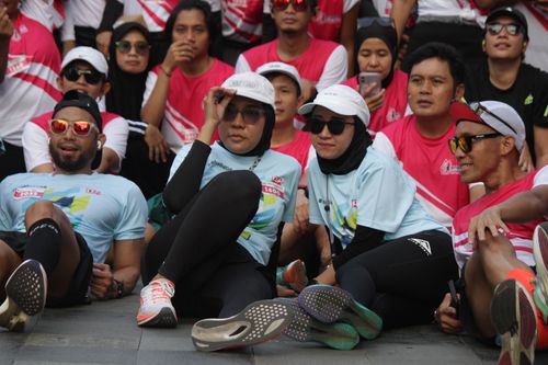 Race photo from Smartfren Run 2024 Vibes
