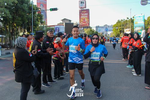 Race photo from Jabar Run 10K 2024