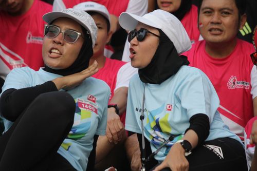 Race photo from Smartfren Run 2024 Vibes