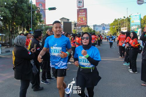 Race photo from Jabar Run 10K 2024