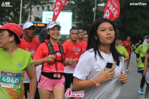 Race photo from Smartfren Run 2025 Vibes