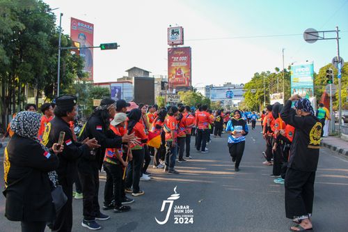 Race photo from Jabar Run 10K 2024