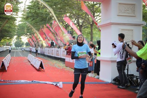 Race photo from Kediri Half Marathon 2024