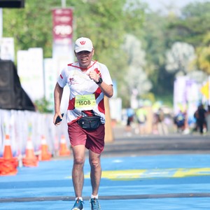 Race photo from BOGORUN 2026