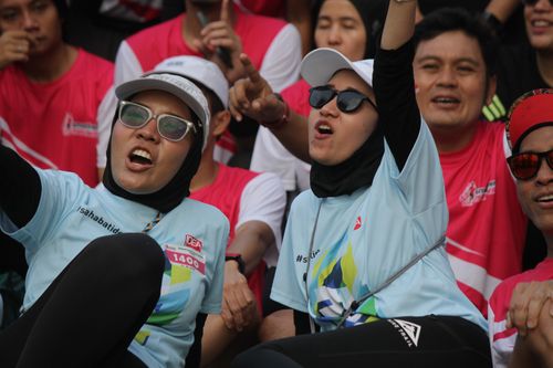 Race photo from Smartfren Run 2024 Vibes