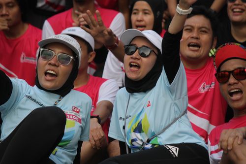 Race photo from Smartfren Run 2024 Vibes