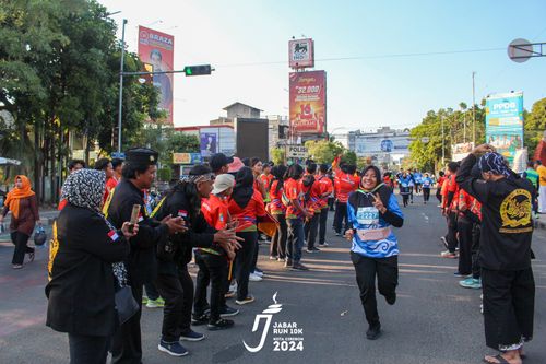 Race photo from Jabar Run 10K 2024