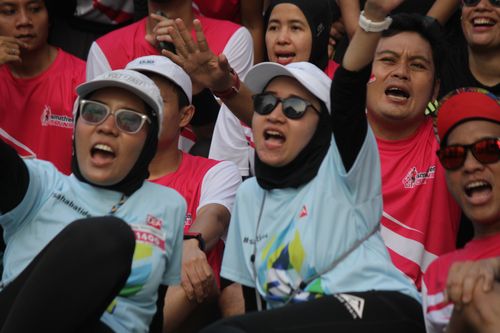 Race photo from Smartfren Run 2024 Vibes