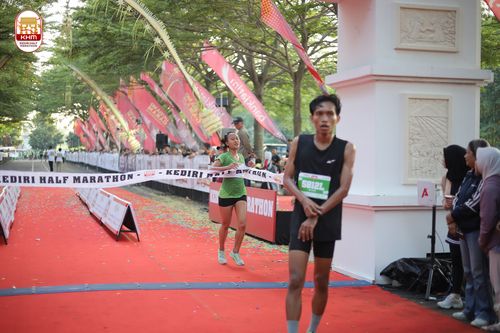 Race photo from Kediri Half Marathon 2024