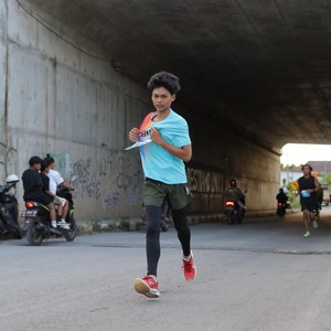 Race photo from KEDIRI HALF MARATHON 2026