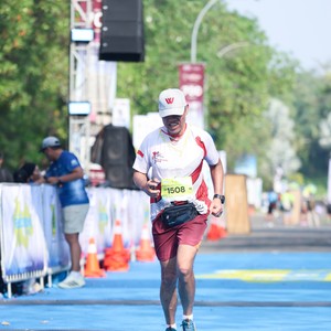 Race photo from BOGORUN 2026