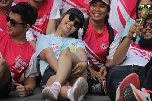 Race photo from Smartfren Run 2024 Vibes