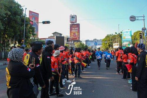 Race photo from Jabar Run 10K 2024