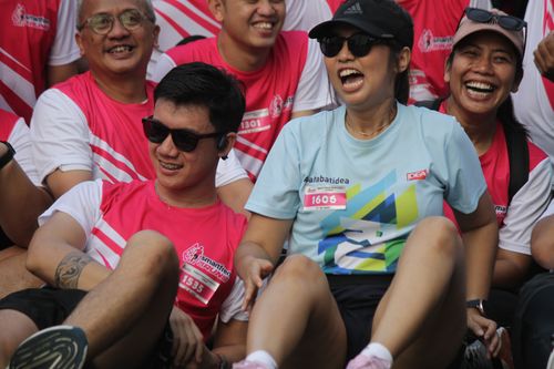 Race photo from Smartfren Run 2024 Vibes