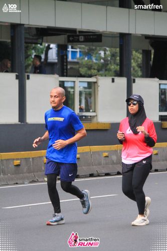 Race photo from Smartfren Run 2025 Vibes