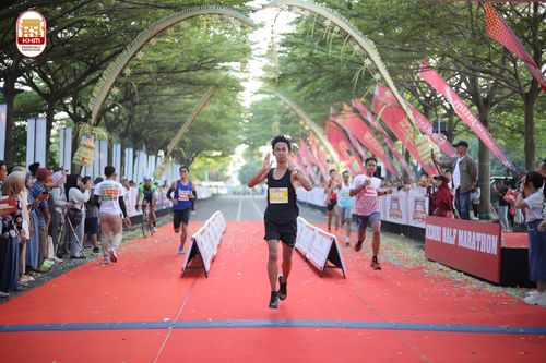 Race photo from Kediri Half Marathon 2024