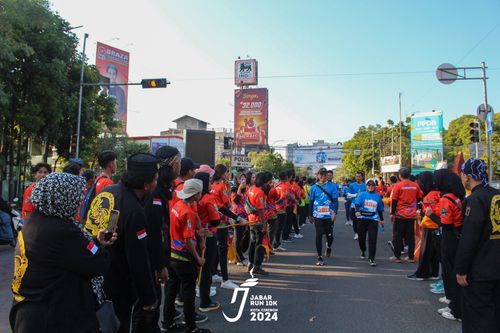 Race photo from Jabar Run 10K 2024