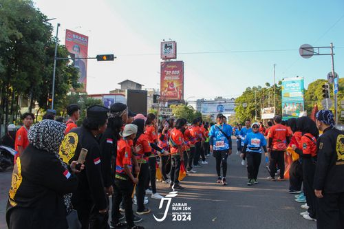 Race photo from Jabar Run 10K 2024