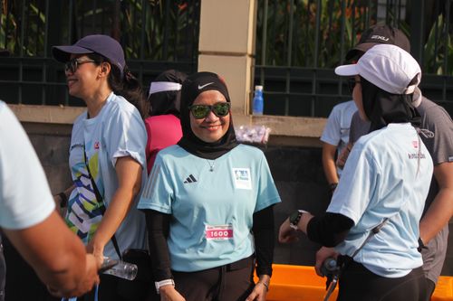 Race photo from Smartfren Run 2024 Vibes