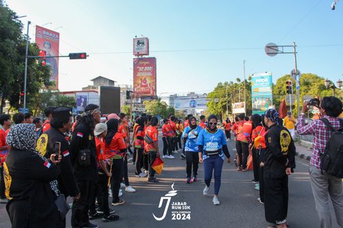 Race photo from Jabar Run 10K 2024