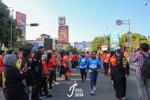 Race photo from Jabar Run 10K 2024