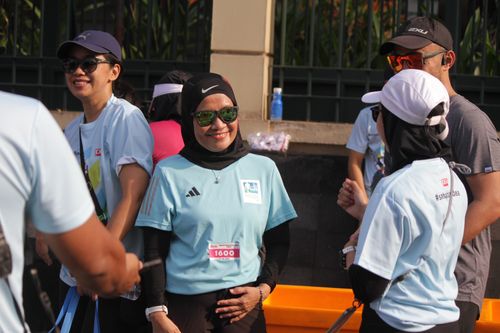 Race photo from Smartfren Run 2024 Vibes