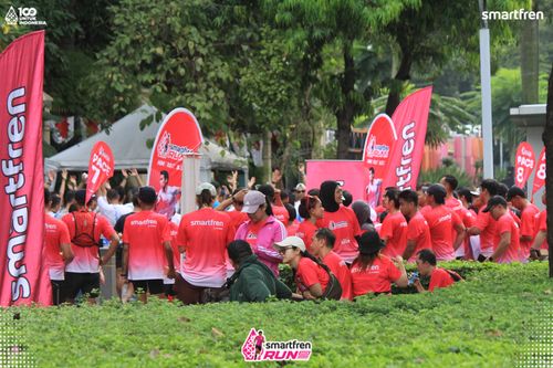Race photo from Smartfren Run 2025 Vibes