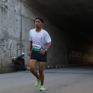 Race photo from KEDIRI HALF MARATHON 2026