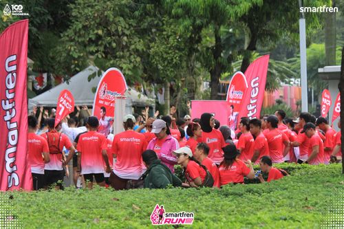 Race photo from Smartfren Run 2025 Vibes