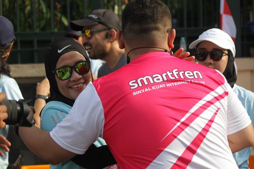 Race photo from Smartfren Run 2024 Vibes