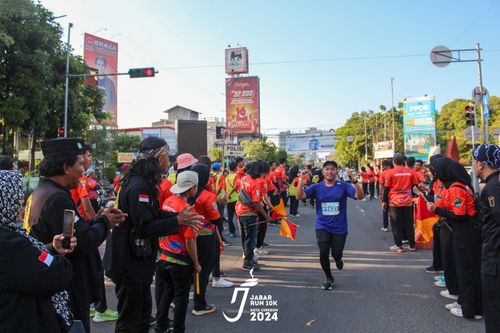 Race photo from Jabar Run 10K 2024