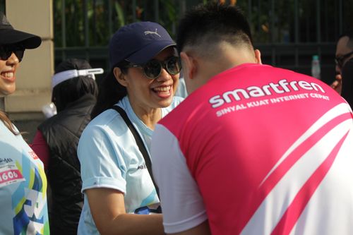 Race photo from Smartfren Run 2024 Vibes