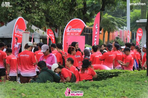 Race photo from Smartfren Run 2025 Vibes