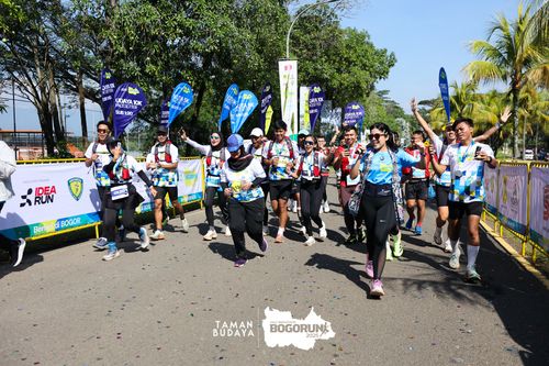 Race photo from Taman Budaya x BOGORUN 2025