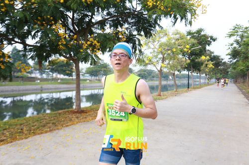 Race photo from ISOPlus Run 2024 Jakarta