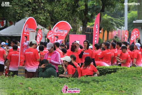 Race photo from Smartfren Run 2025 Vibes