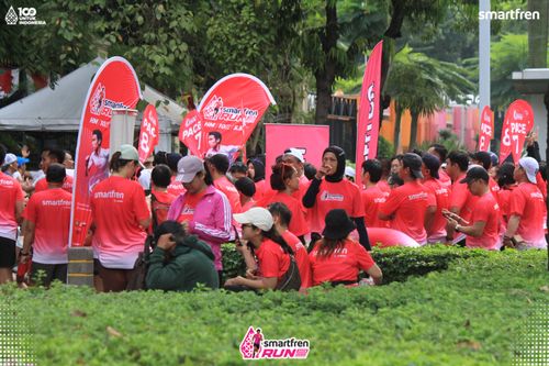 Race photo from Smartfren Run 2025 Vibes
