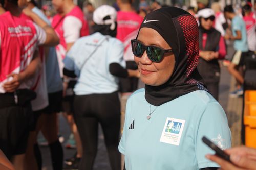 Race photo from Smartfren Run 2024 Vibes