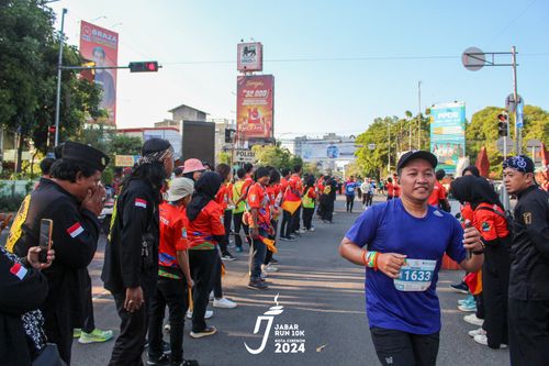 Race photo from Jabar Run 10K 2024