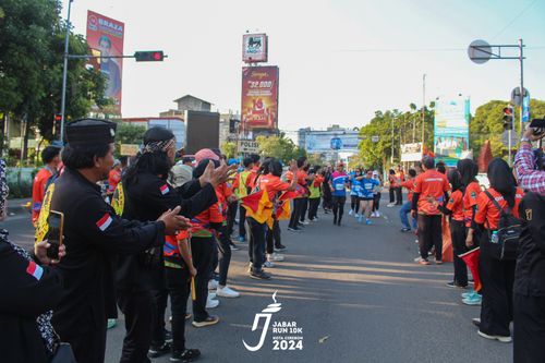 Race photo from Jabar Run 10K 2024