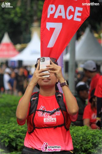 Race photo from Smartfren Run 2025 Vibes