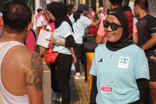 Race photo from Smartfren Run 2024 Vibes