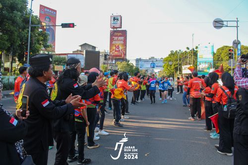 Race photo from Jabar Run 10K 2024