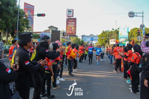 Race photo from Jabar Run 10K 2024
