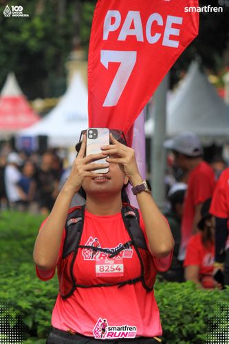 Race photo from Smartfren Run 2025 Vibes